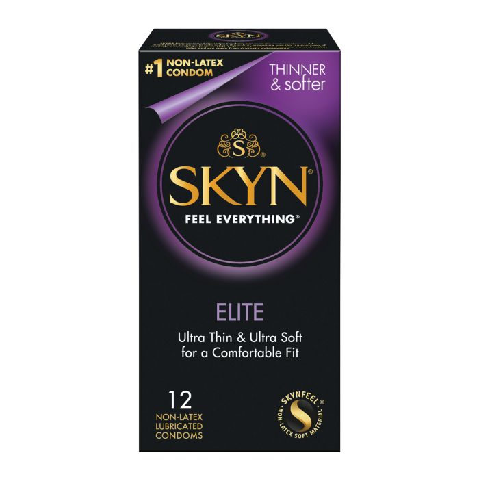 Lifestyles SKYN Elite Ultra Thin Condoms - Pack of 12